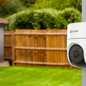 Camera supraveghere exterior EZVIZ 3MP CS-H8C-R100-1K3WKFL Quad HD, rotire Pan & Tilt, detectie persoane prin AI, urmarire automata, lumina IR 30m si alba 20m, vedere color, sirena, audio bidirectional, Wi-Fi, slot card, IP65 - Img 7