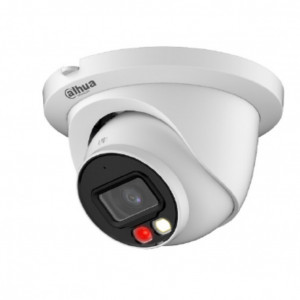 Camera supraveghere IP Dahua dome 8MP IPC-HDW2849TMP-S-IL-0280B(2.8mm) WizSense, iluminare hibrida inteligenta 30m, lentila 2.8mm, microfon incorporat, protectie IP67, alimentare PoE, compresie H.265+, protectie perimetru IVS