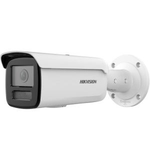 Camera supraveghere IP HikVision Bullet 2MP DS-2CD2T23G2-2I(2.8mm), AcuSense, detectie om/vehicul, H.265+, IR 60m, WDR 120dB, protectie IP67, alimentare PoE, slot card SD, carcasa metalica, monitorizare mobila