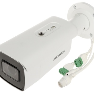 Camera supraveghere IP HikVision Bullet 8MP 4K DS-2CD2686G2T-IZS(2.8-12mm)(C), AcuSense, DarkFighter, lentila varifocala motorizata, WDR 120dB, H.265+, interfata audio/alarma, protectie IP67, anti-vandal IK10, slot SD - Img 3