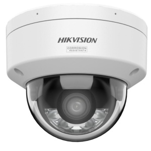 Camera supraveghere IP Hikvision dome 4MP DS‑2CD2147G3‑LIY(2.8mm), Smart Hybrid Light cu moduri iluminare, ColorVu 24/7, WDR adaptiv, detectie persoane si vehicule cu AI, microfoane duale S2U, H.265+, microSD, IP67, IK10
