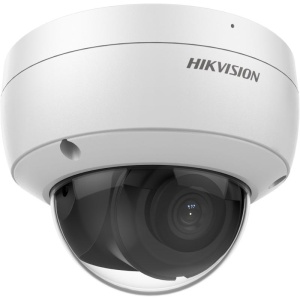Camera supraveghere IP HikVision dome 8MP DS‑2CD2186G2‑IMS(2.8mm) HDMI output, true WDR 120dB, H.265+, structura metalica robusta, vandal proof IK10