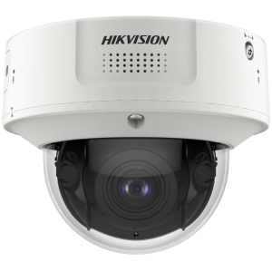 Camera supraveghere IP Hikvision Dome 8MP iDS-2CD7186G0-IZHSY, rezolutie 4K, lentila varifocala motorizata 2.8-12mm, DarkFighter, 120dB WDR, H.265+, 5 fluxuri video, protectie IK10, DeepinView Indoor - Img 3