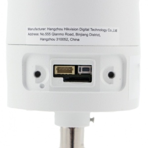 Camera supraveghere IP HikVision Mini Bullet 8MP DS-2CD2083G0-I(4mm) 4K, WDR 120dB, vizibilitate nocturna EXIR 2.0 pana la 30m, protectie IP67, compresie H.265+, carcasa metalica robusta, slot card, alimentare PoE - Img 2