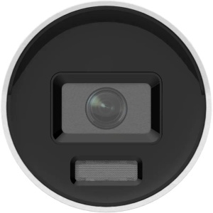 Camera supraveghere IP HikVision mini bullet 8MP DS-2CD2087G2H-LIU/SL(2.8mm)(eF), Smart Hybrid Light, ColorVu, WDR 130dB, H.265+, audio bidirectional, flash stroboscopic si alarma sonora, IP67, slot card 512GB, Deep Learning - Img 2