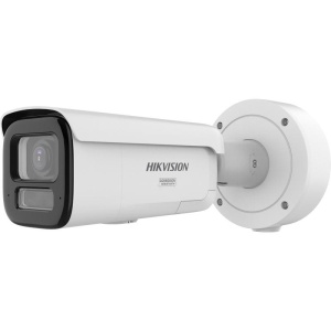 Camera supraveghere IP Hikvision Pro Series bullet 8MP DS-2CD2687G3-LIZS2UY/SL(2.8-12mm) ColorVu 24/7, HikAI-ISP, Smart Hybrid Light IR+WL, motorized varifocal, AI detectie persoane/vehicule, dual microfon, two-way audio + strobe alarm, IP67, IK10, NEMA4X