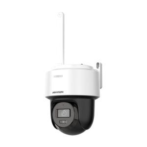 Camera supraveghere IP HikVision PT Speed Dome 4MP DS-2DE2C400IWG/W(2.8mm)(W), Wi-Fi, Human & Vehicle Detection, Auto-tracking Lite, IR 30m, audio bidirectional (microfon si difuzor), slot card pana la 512GB, protectie IP66, alimentare 12VDC