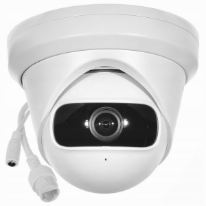 Camera supraveghere IP HikVision turret 4MP DS-2CD2345G0P-I(1.68mm), Super Wide Angle 180 grade, WDR 120dB, tehnologie H.265+, corectie distorsiune imagine, constructie metalica robusta, vizibilitate nocturna IR - Img 3