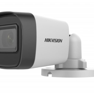 Camera supraveghere Turbo HD HikVision mini bullet 5MP DS-2CE16H0T-ITF(3.6mm) EXIR IR up to 20m, tehnologie 4 in 1 (TVI/AHD/CVI/CVBS), Digital WDR, carcasa metalica, IP67