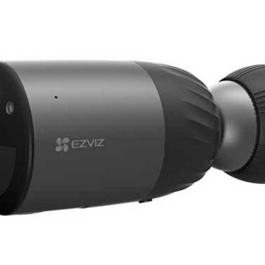 Camera supraveghere Wi-Fi Ezviz bullet 4MP CS-BC1C (4MP,W1) alimentare baterie 10400 mAh, stocare eMMC 32GB inclusa, Full Color noaptea, IR 10m, detectie umana AI, lentila 2.8mm, IP66, audio bidirectional, exterior