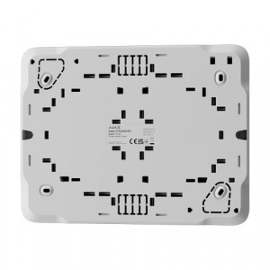 Carcasa protectie Ajax Case B (175) 106x168x56mm pentru module Fibra, include placa tamper anti-sabotaj, nivela cu bula incorporata, montaj facil cu cleme plastic, compatibila LineSplit, LineProtect si MultiRelay, culoare alb - Img 4
