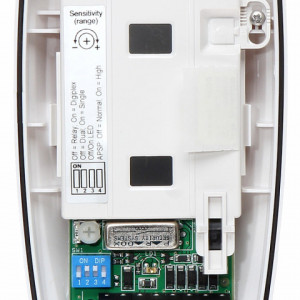 Detector de miscare exterior Paradox DG85, 2x dual PIR, imunitate animale 40kg, 11x11m, 90 grade, procesare APSP, Digital Shield, protectie UV, releu NC si Combus, temperatura -35°C la 50°C, certificare EN Grad 2 - Img 3