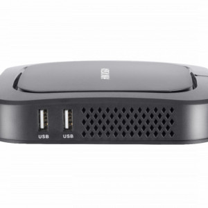Digital Signage Box HikVision DS-D60C-B player multimedia 4K, management centralizat, suport PDF/Video/Streaming, control la distanta 433MHz, programare flexibila, securitate multistrat, stocare criptata