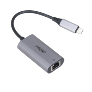 Docking Station USB-C Dahua TC31, USB 3.0 Type-C la RJ45 Gigabit, plug & play, compatibil laptop/tableta/telefon, carcasa metalica pentru disipare caldura, transfer date rapid, DH-TC31