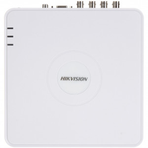 DVR 8 canale HikVision DS-7108HGHI-F1/N, rezolutie 1080p Lite, 5 in 1 (TVI/AHD/CVI/CVBS/IP), suporta pana la 10 camere IP, compresie H.264+, 1x HDD pana la 6TB, iesire HDMI si VGA, carcasa Mini 1U alba, acces aplicatie Hik-Connect - Img 3