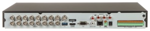 DVR HikVision 16 canale 5MP iDS-7216HUHI-M2-S, tehnologie AcuSense, Motion Detection 2.0 pe toate canalele, protectie perimetrala, suporta 2 HDD pana la 10TB fiecare, compresie H.265 Pro+, hibrid 5 in 1, pana la 32 camere IP - Img 5