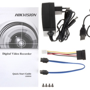DVR HikVision Mini 1U 4 canale iDS-7104HQHI-M1/S(C), Tehnologie AcuSense Deep Learning, Rezolutie 1080p si 5M Lite, Audio prin coaxial, Motion Detection 2.0, Protectie perimetrala, Compresie H.265 Pro+, 6 canale IP - Img 4