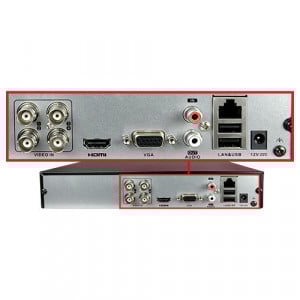 DVR Hikvision TurboHD 2MP 4 canale HWD-5104M(S)