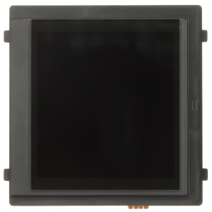 Modul Interfon HikVision DS-KD-TDM, Ecran tactil 4 inch, Cititor de carduri M1, Tastatura virtuala, Lista contacte 2000 intrari, Protectie antivandal IK08, Protectie IP65, Design modular, Afisaj informatii apel - Img 3