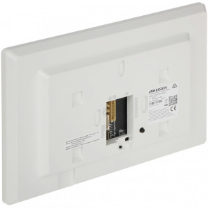 Monitor videointerfon IP HikVision Ultra DS-KH9510-WTE1 ecran touch 10.1 inch, rezolutie 1024x600, sistem Android pentru aplicatii third-party, Hik-Connect all-in-one, management alarma, Wi-Fi, PoE, slot card SD - Img 2