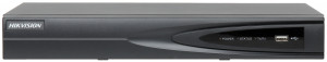 NVR IP HikVision DS-7604NI-K1/4P(B), 4 canale, rezolutie 4K UHD, 4 porturi PoE Plug & Play, compresie H.265+, latime banda 40Mbps, iesire simultana HDMI/VGA, suporta 1 HDD stocare, decodare 4 canale la 1080p, format 1U