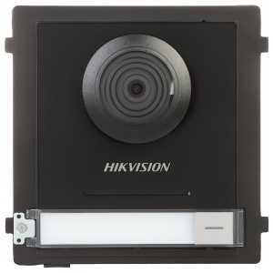 Panou HikVision videointerfon modular de exterior 1 xbuton apelare, camera video wide angle 180° Fish eye 2MP DS-KD8003-IME1/EU - Img 6