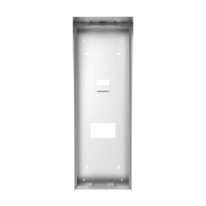 Parasolar metalic pentru statie interfon video Hikvision DS-KABD9203-RS, compatibil KD9203 series, montaj aparent, material SGCC rezistent, protectie impotriva ploii si intemperiilor, constructie robusta pentru exterior
