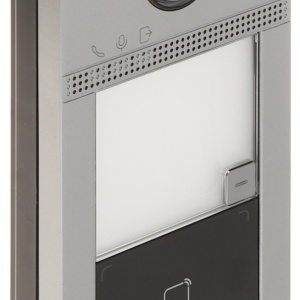 Post exterior videointerfon IP HikVision DS-KV8113-WME1(C) metalic, Wi-Fi, camera 2MP Full HD, unghi larg, cititor card Mifare, protectie IK08 si IP65, alimentare PoE, configurare Web, 3 indicatoare LED, design rezistent - Img 2