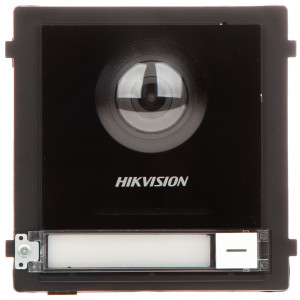 Post exterior videointerfon modular HikVision DS-KD8003-IME2, tehnologie 2 fire, camera Fisheye Full HD, infrarosu integrat, control acces, protectie antisabotaj, suporta 8 module adiacente, compresie H.264, carcasa metalica - Img 2