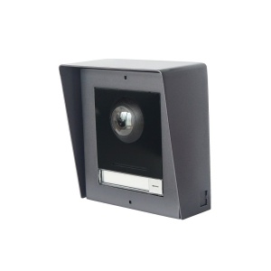Protectie ploaie HikVision pentru 1 modul DS-KABD8003-RS1/S, material otel inoxidabil, montaj aparent, compatibil cu post exterior modular DS-KD8003-IME1/IME2, design ergonomic, accesoriu interfonie profesionala - Img 5