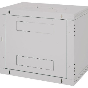 Rack de perete Triton sectiune simpla 12U 600mm adancime usa sticla ...