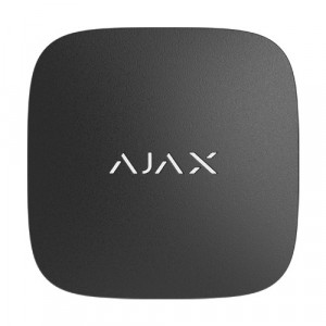 Senzor monitorizare calitate aer Ajax LifeQuality Jeweller, masurare CO2, temperatura si umiditate, grafice in aplicatie, calibrare automata, raza 1700m, autonomie 3 ani, culoare negru, indicator LED smart