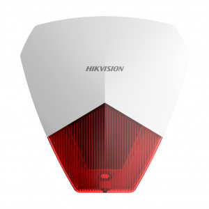 SIRENA CU FIR PENTRU PANOUL DE CONTROL DS-PS1-R Sound Decibel: 105dB at 30cm, IP54 protective level,Sound and LED flash indication separately, Power supply 8 to 16 VDC, Max.0.22A ,TEMPERATURA DE FUNCTIONARE : -20℃ to ＋60℃ ,Quiescent current: 0.96W,