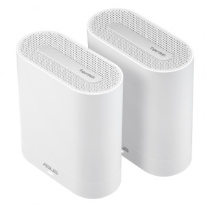 Sistem Mesh Wi-Fi 6 ASUS ExpertWiFi EBM68 (W-2-PK) AX7800 Tri-Band, acoperire business, securitate AiProtection Pro, suport VLAN, VPN, 2.5G WAN, 3 porturi LAN, optimizat pentru afaceri mici si mijlocii (set 2 unitati) - Img 2