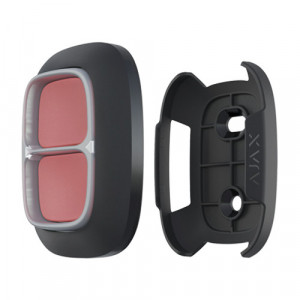 Suport fixare Ajax Holder pentru Button si DoubleButton, montaj rapid pe suprafete plane, material plastic rezistent, permite detasarea facila a butonului, ideal pentru panica sau automatizari, negru - Img 2