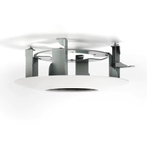 Suport montaj incastrat in tavan Hikvision DS-1227ZJ-PT6, pentru camere de tip Dome, constructie robusta din otel si plastic, finisaj Hikvision White, design minimalist, integrare perfecta in tavan fals, stabilitate sporita - Img 2