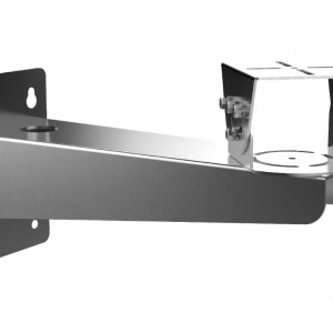 Suport perete camera Hikvision DS-1701ZJ, protectie anti-coroziune, fabricat din otel inoxidabil (Stainless Steel 316L), ideal pentru medii marine si chimice, constructie robusta pentru camere Box, montaj fix