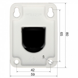 Suport perete camera supraveghere Dahua PFB121W, material aliaj de aluminiu, unghi inclinare reglabil -60 pana la 0 grade, rotatie 360 grade, sarcina maxima 1kg, rezistenta la temperaturi extreme, montaj facil si sigur - Img 3