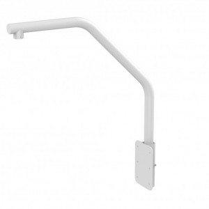 Suport tip parapet camera supraveghere Hikvision DS-1660ZJ, material aliaj de aluminiu si otel, montaj robust pe marginea teraselor sau acoperisurilor, rezistenta la coroziune, design durabil