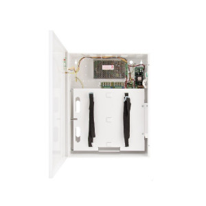 Sursa alimentare backup 12V 20A Pulsar PSUPS20A12CR, 16 iesiri camere HD + circuit dedicat DVR 5A, spatiu recorder, incarcare baterie pana la 8A, randament 85%, protectie scurtcircuit si suprasarcina, carcasa metalica