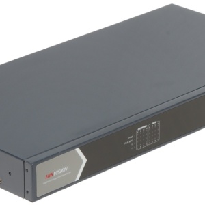 Switch Gigabit HikVision Smart Managed DS-3E1518P-SI, 16 porturi PoE (30W/port), 2 porturi SFP fibra optica, PoE Watchdog, mod Extend 300m, protectie 6KV, management L2 (VLAN/STP), vizualizare topologie retea - Img 3