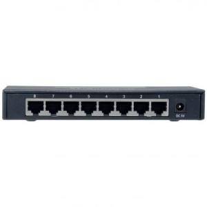 Switch Gigabit Level1 GEU-0822 Unmanaged, 8 porturi 10/100/1000Mbps, capacitate switching non-blocking, suport 9K Jumbo Frames, eficienta IEEE 802.3az, arhitectura Store-and-Forward, montaj desktop sau perete, fanless - Img 4