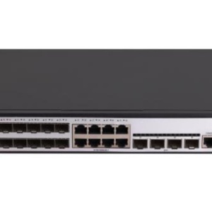 Switch Hikvision DS‑3E2736-HI-24F8T4X, 24 porturi Gigabit, 8 porturi 10G RJ45, 4 porturi 10G SFP+, suport redundanta dispozitiv si link, ACL, uRPF, IPv6, management Web/CLI/Telnet/SSH, protectie supratensiune si energie