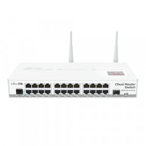 Switch MikroTik Cloud 24xGigabit 1x SFP RouterOS L5 CRS125-24G-1S-2HnD-IN
