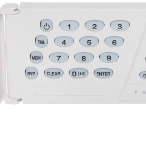 Tastatura LED Paradox K636, afisare 10 zone si 1 partitie, functie StayD, compatibila Spectra SP si Magellan, 1 intrare zona, 8 butoane actiune rapida, taste iluminate, certificare Grad 2