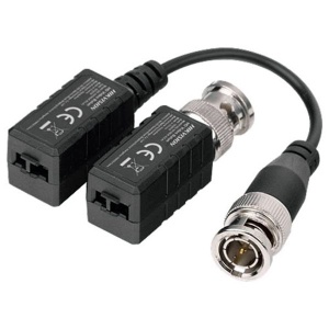 Video balun BNC Hikvision unul cu cablu unul fara DS-1H18S/E(C) - Img 2