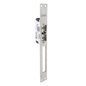 Yala electromagnetica incastrabila Dorcas SF99-1-NF305-TOP/YL-X, rezistenta la foc EI120, forta 900kg, monitorizare, impuls, fail-secure, 10-24V AC/DC