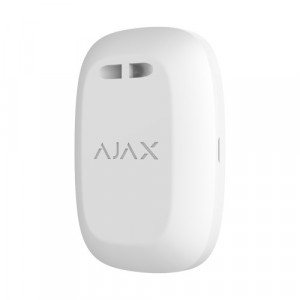 Buton panica si automatizare wireless Ajax Button Jeweller, protectie la apasare accidentala (dubla/lunga), distanta 1300m, IP55, control scenarii smart home, criptare AES, autonomie baterie pana la 5 ani, alb - Img 4