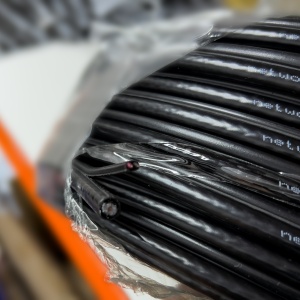 Cablu coaxial cu alimentare RG6 + cablu rosu/negru RG6CCA+2x0.75CCA 100M - Img 4