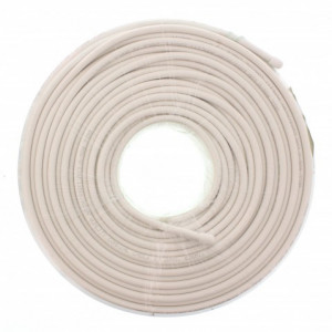 Cablu coaxial RG6 Alien TZS-64A-W, conductor din otel cuprat, dubla ecranare cu folie de aluminiu si tresa Al-Mg, izolatie PE expandat si manta PVC alba, ideal pentru TV si supraveghere video, rola 100 metri - Img 2